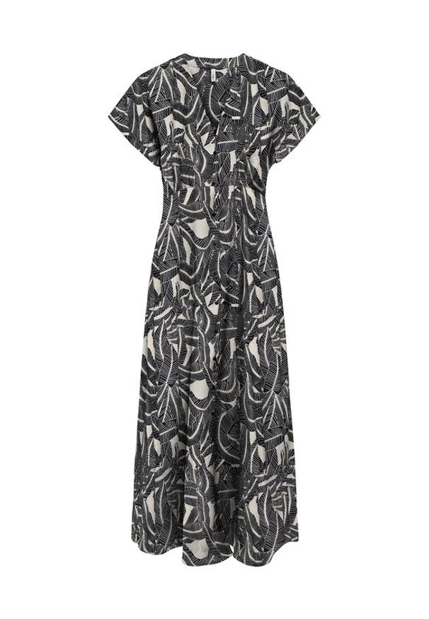 only - ONLY Sukienka codzienna Nova 15317842 Szary Regular Fit. Okazja: na co dzień. Kolor: szary. Materiał: wiskoza. Typ sukienki: proste. Styl: casual