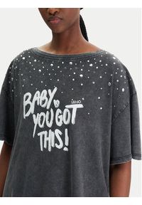 Liu Jo T-Shirt WA6131 J3868 Szary Regular Fit. Kolor: szary. Materiał: bawełna #2