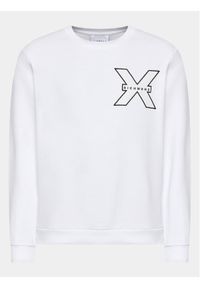 Richmond X Bluza UMA23016FE Biały Regular Fit. Kolor: biały. Materiał: bawełna