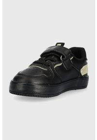 Big-Star - Big Star sneakersy dziecięce kolor czarny. Nosek buta: okrągły. Zapięcie: rzepy. Kolor: czarny. Materiał: guma