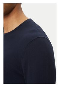 Michael Kors Sweter CB96080FE5 Granatowy Regular Fit. Kolor: niebieski. Materiał: bawełna #2