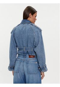 Liu Jo Kurtka jeansowa UA4233 DS059 Niebieski Regular Fit. Kolor: niebieski. Materiał: bawełna