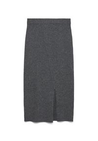 Vero Moda Spódnica ołówkowa Brisa 10334684 Szary Slim Fit. Kolor: szary. Materiał: syntetyk
