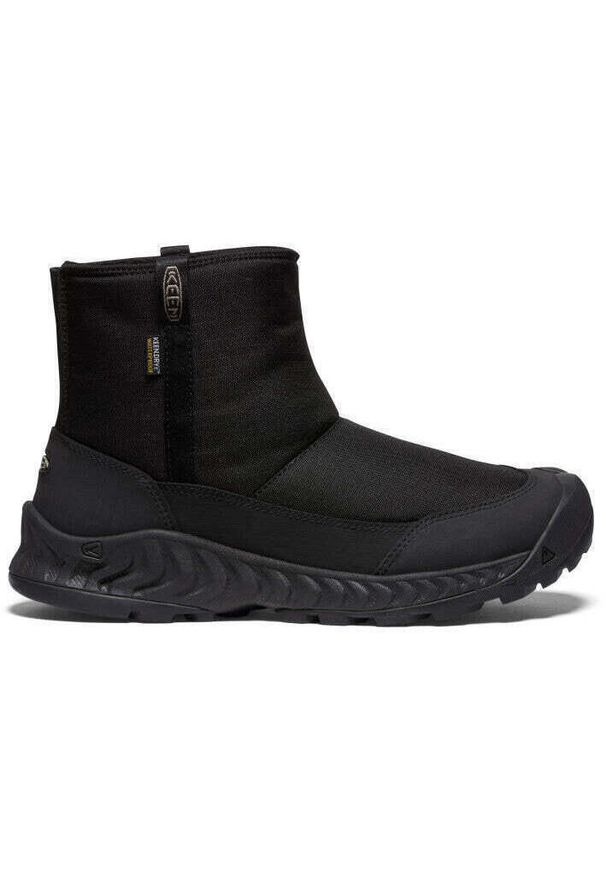 keen - Buty Keen Hood NXIS Waterproof Winter Pull-On, Mężczyźni. Kolor: czarny. Materiał: materiał, syntetyk. Sport: fitness