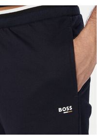 BOSS Szorty sportowe 50561493 Granatowy Regular Fit. Kolor: niebieski. Materiał: bawełna. Styl: sportowy #2