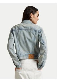 Polo Ralph Lauren Kurtka jeansowa 211969393001 Niebieski Regular Fit. Typ kołnierza: polo. Kolor: niebieski. Materiał: bawełna #3