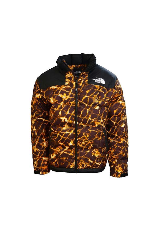 Kurtka The North Face Lhotse Czarna. Kolor: czarny. Materiał: poliester