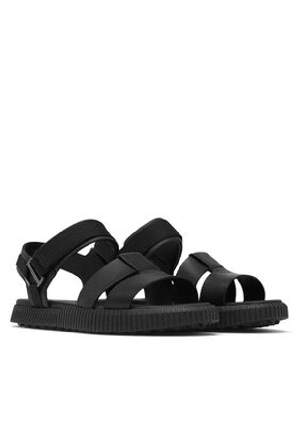 sorel - Sorel Sandały ONA AVE™ Women's Ankle Strap 2113191 Czarny. Kolor: czarny. Materiał: skóra