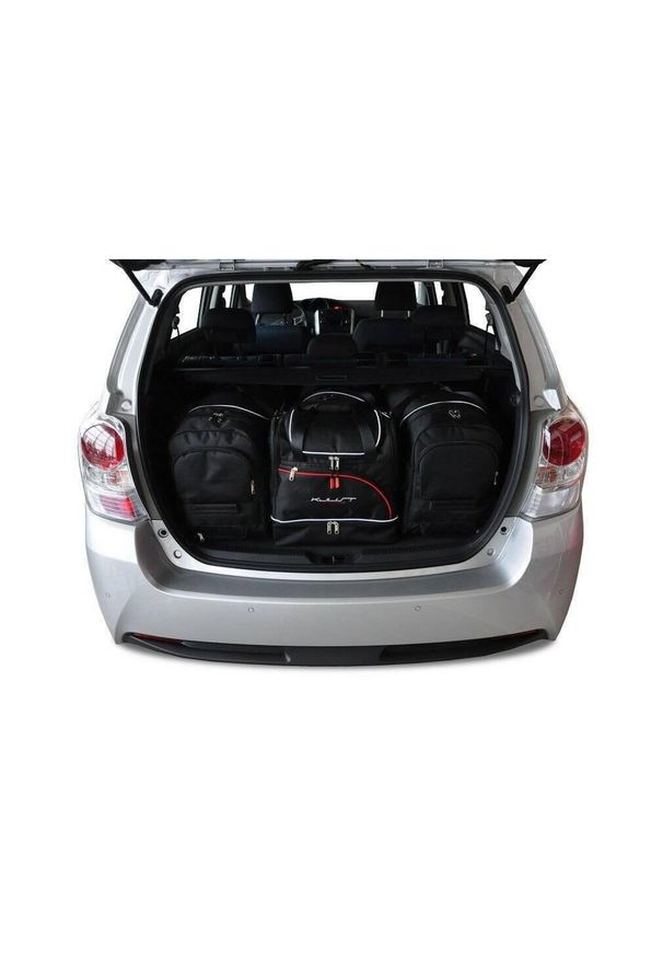 KJUST - Torby Do Bagażnika Toyota Verso 2009-2018 4Szt Kjust. Kolor: czarny. Styl: sportowy