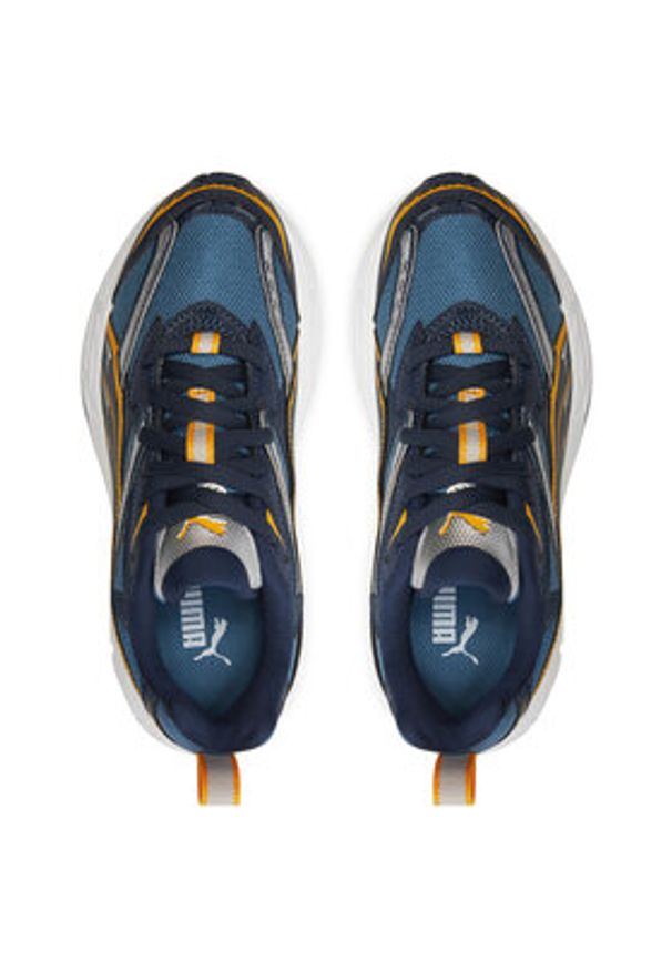 Puma Sneakersy Morphic Techie Jr 396621 05 Niebieski. Kolor: niebieski. Materiał: materiał