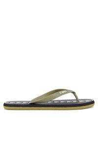 Kappa Japonki 371G1LW Green Military - Black - White Kolorowy. Materiał: syntetyk, materiał. Wzór: kolorowy