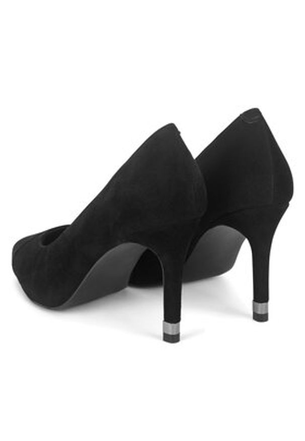 Lasocki Szpilki WYL3991-1Z Czarny. Kolor: czarny. Materiał: skóra, zamsz. Obcas: na szpilce