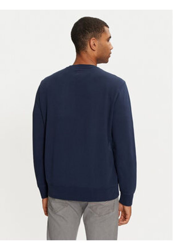 Levi's® Bluza Orginal Crew 35909-0001 Granatowy Regular Fit. Kolor: niebieski. Materiał: bawełna