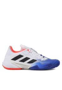 Adidas - adidas Buty Barricade Tennis Shoes HQ8917 Niebieski. Kolor: biały. Materiał: materiał