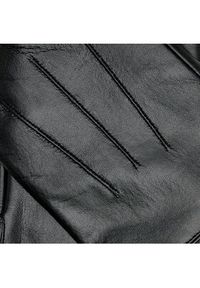Semi Line Rękawiczki Męskie P8255-1-M Czarny. Kolor: czarny. Materiał: skóra #3
