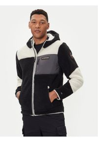 Napapijri Polar Yupik NP0A4GNS Czarny Regular Fit. Kolor: czarny. Materiał: syntetyk #1