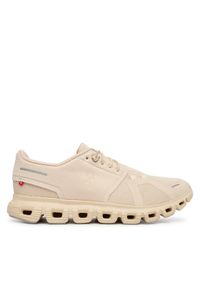 On Sneakersy Cloud 6 3WF10064653 Beżowy. Kolor: beżowy. Materiał: materiał #1