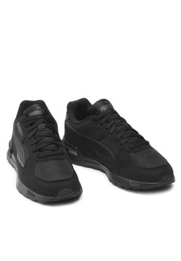 Puma Sneakersy Graviton Jr 381987 01 Czarny. Kolor: czarny. Materiał: materiał