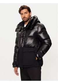 Moose Knuckles Kurtka puchowa Adams Peak M34MJ157 Czarny Relaxed Fit. Kolor: czarny. Materiał: syntetyk #1