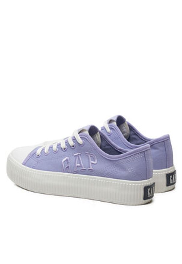 GAP - Gap Trampki Jackson Twl GAI001F5TWLAVEGP Fioletowy. Kolor: fioletowy. Materiał: materiał