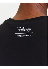 Karl Lagerfeld - KARL LAGERFELD T-Shirt A3W17090 Biały Regular Fit. Typ kołnierza: dekolt w karo. Kolor: biały. Materiał: bawełna
