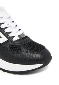 Guess Sneakersy FLTKOR ELE12 Czarny. Kolor: czarny. Materiał: materiał