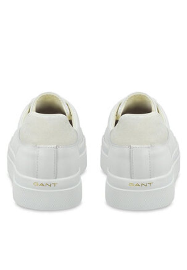 GANT - Gant Sneakersy 31531993 Biały. Kolor: biały. Materiał: skóra
