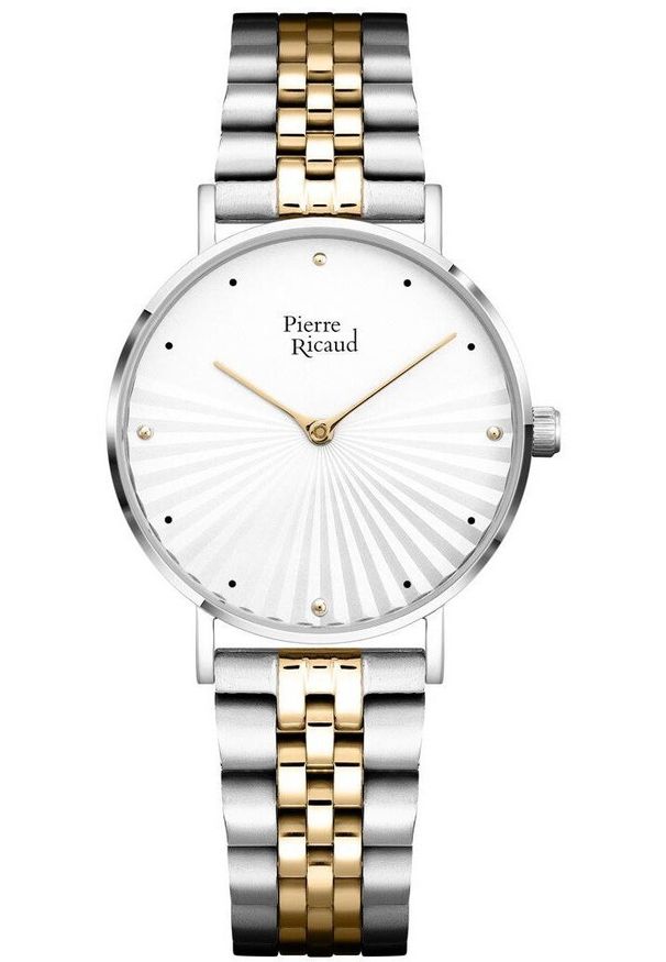 Zegarek damski Pierre Ricaud P22164.2143Q CYRKONIE srebrny. Kolor: srebrny