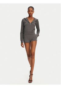 Juicy Couture Szorty sportowe JCWHS125312 Szary Loose Fit. Kolor: szary. Materiał: bawełna #5