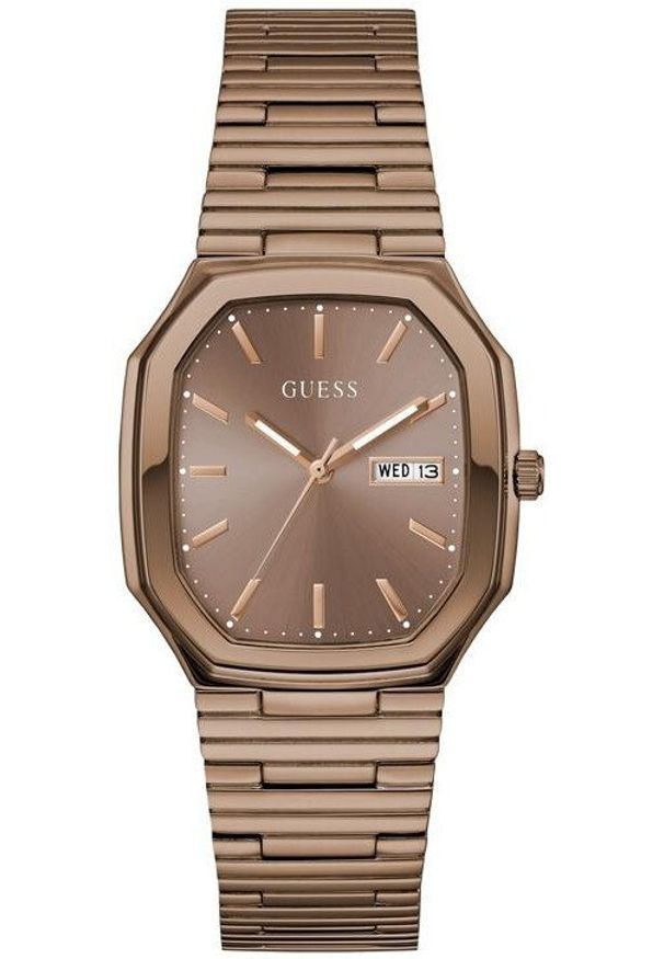 Zegarek męski Guess GW0978G3 brązowy. Kolor: brązowy