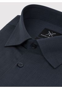 Pako Lorente - PAKO LORENTE – Bawełniana koszula męska w kolorze ciemnoszarym. Kolor: szary. Materiał: bawełna. Długość rękawa: długi rękaw. Długość: długie. Wzór: gładki #3