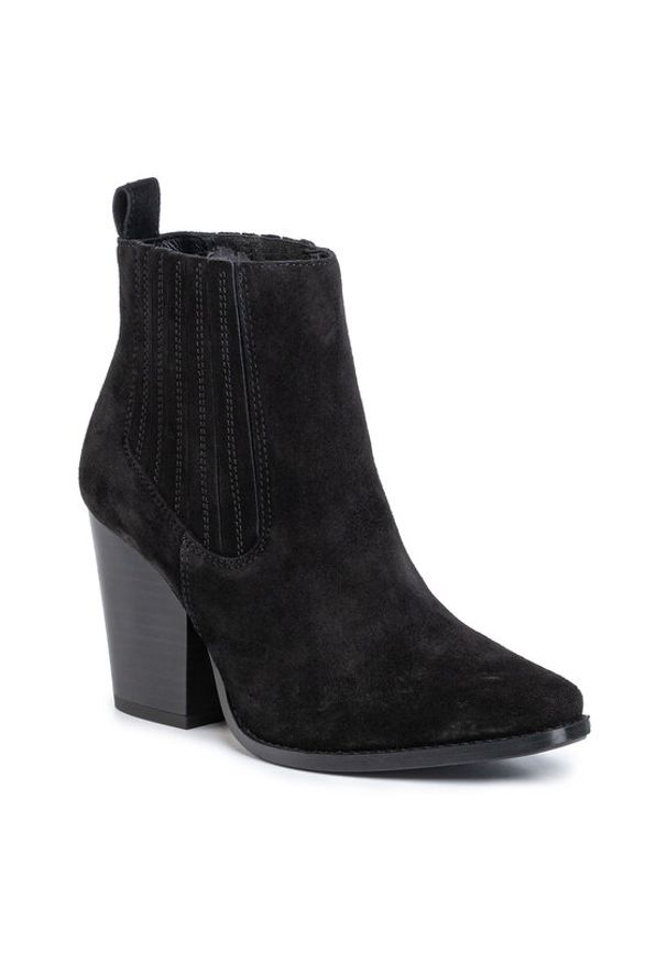 Roberto Santi Botki CH-127267 Czarny. Kolor: czarny. Materiał: zamsz, skóra