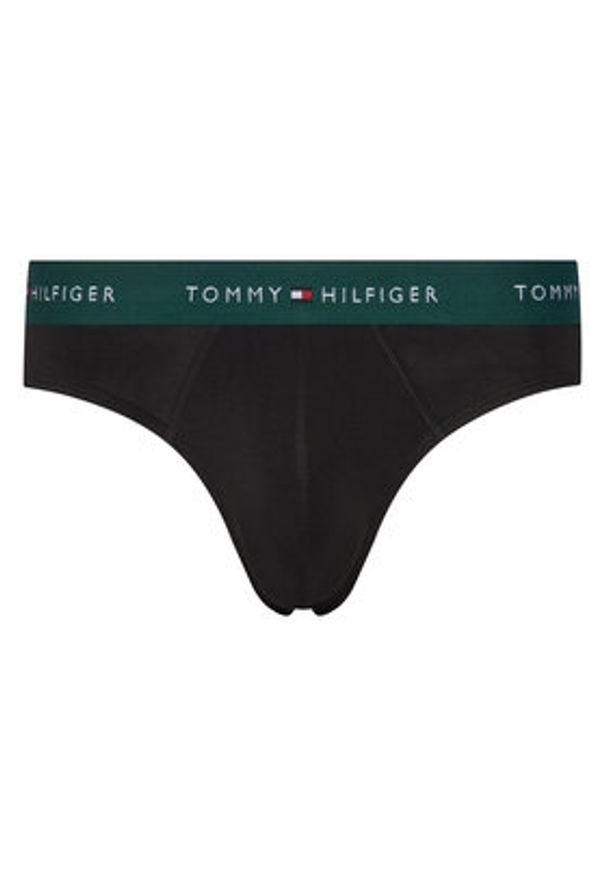 TOMMY HILFIGER - Tommy Hilfiger Komplet 5 par slipów UM0UM03386 Czarny. Kolor: czarny. Materiał: bawełna
