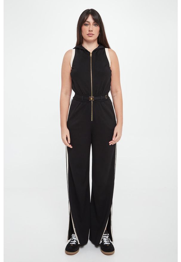 Elisabetta Franchi - Kombinezon damski z kapturem ELISABETTA FRANCHI