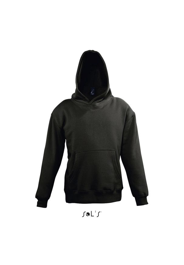 SOL'S - Bluza z kapturem dla dzieci Sol's Slam. Typ kołnierza: kaptur. Kolor: czarny