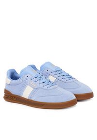 Polo Ralph Lauren Sneakersy 804956688011 Niebieski jasny. Kolor: niebieski. Materiał: skóra, zamsz #2
