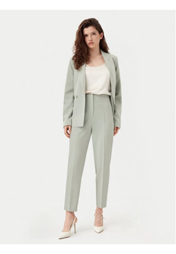 only - ONLY Marynarka Malika 15334210 Zielony Regular Fit. Kolor: zielony. Materiał: syntetyk