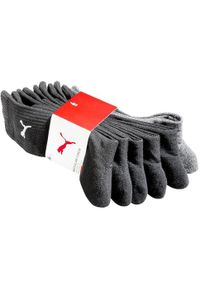SKARPETY Puma Crew Socks 6-pack Combo, Dla obu płci. Kolor: czarny. Materiał: materiał, bawełna. Sport: turystyka piesza