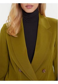 United Colors of Benetton - United Colors Of Benetton Marynarka 2YVXDW03A Zielony Regular Fit. Kolor: zielony. Materiał: syntetyk #2