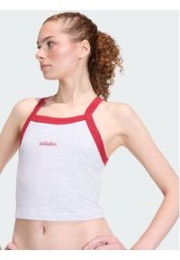 Adidas - adidas Top 158661 Szary Slim Fit. Kolor: szary #2