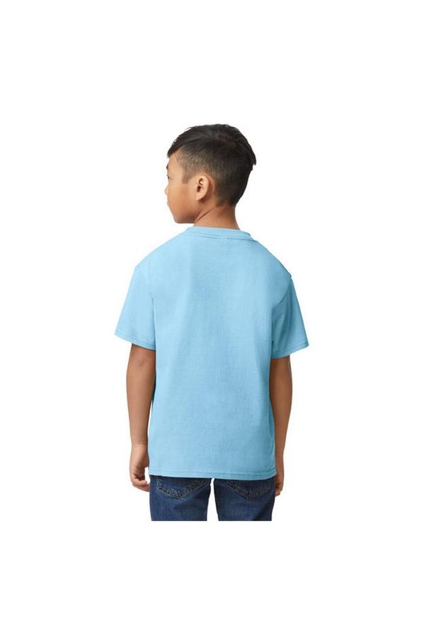 GILDAN - Koszulka Dziecięca Softstyle Midweight T-shirt. Kolor: niebieski