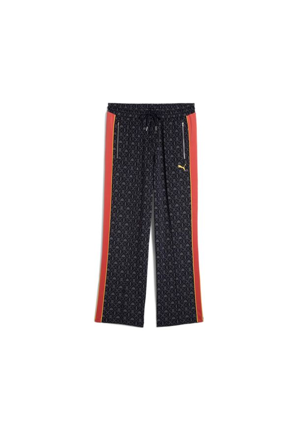 Puma Spodnie Road To Unity Aop Relaxed 62959616. Kolor: niebieski. Materiał: dresówka