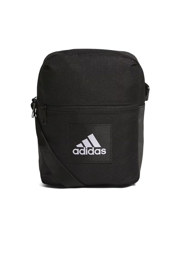 Adidas - Torba adidas Organizer Essentials IT2048 - czarna. Kolor: czarny. Materiał: poliester. Wzór: aplikacja