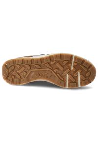 Brązowe Sneakersy Jeep Sportowe Obuwie Męskie. Okazja: na co dzień. Kolor: szary. Materiał: zamsz. Szerokość cholewki: normalna #4