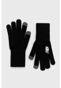 New Balance Rękawiczki LAH13006BK męskie kolor czarny. Kolor: czarny. Materiał: dzianina #1