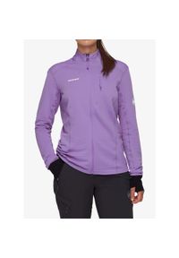 Bluza damska Mammut Taiss Light ML Jacket. Kolor: fioletowy