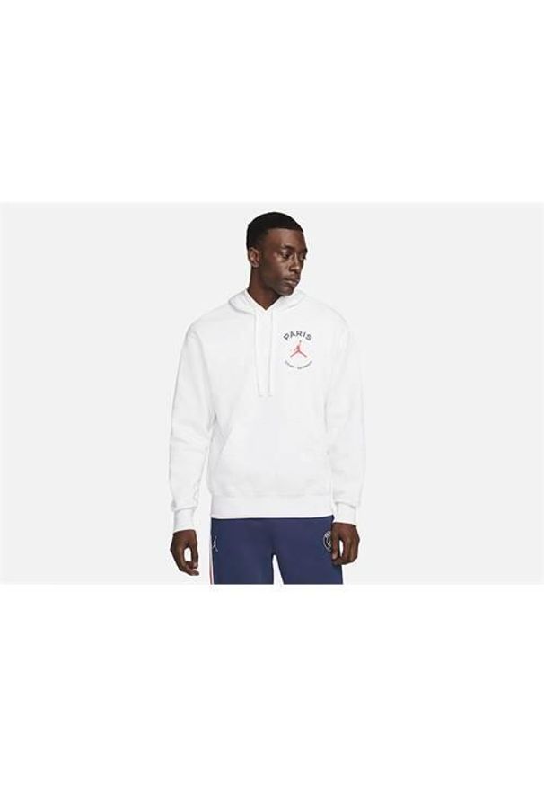 Bluza sportowa męska Nike Air Jordan Psg Fleece. Typ kołnierza: kaptur. Kolor: biały