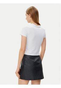 JJXX T-Shirt Gigi 12277657 Biały Stretch Fit. Kolor: biały. Materiał: bawełna #5