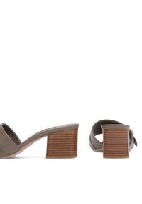 Gino Rossi Klapki VITA-V15595-15-1 Khaki. Kolor: brązowy. Materiał: skóra #7