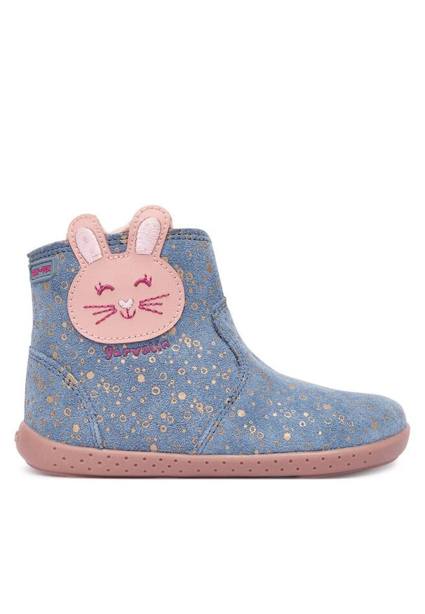 Botki Garvalin. Kolor: niebieski